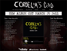 Tablet Screenshot of cordeliasdad.com